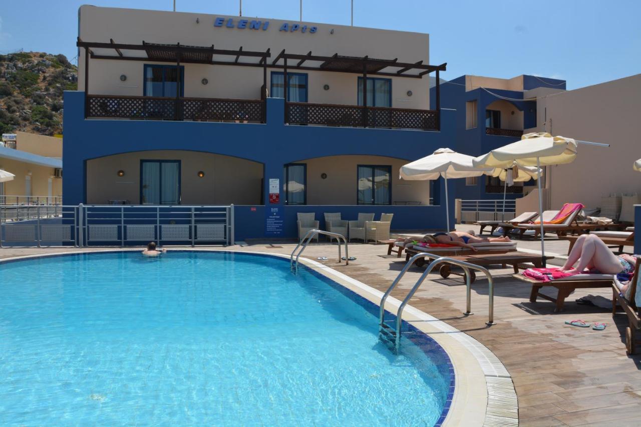 Eleni Beach Apartment Stalida Exterior foto