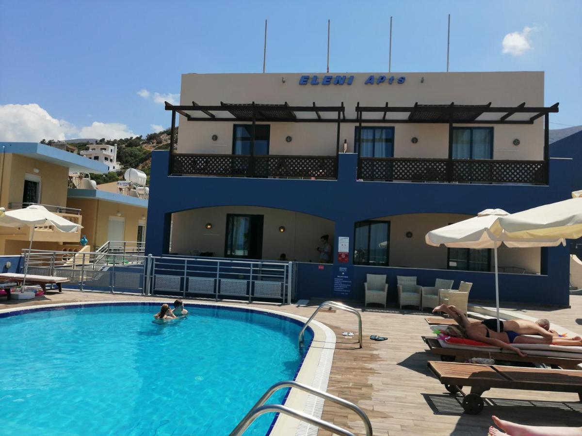 Eleni Beach Apartment Stalida Exterior foto